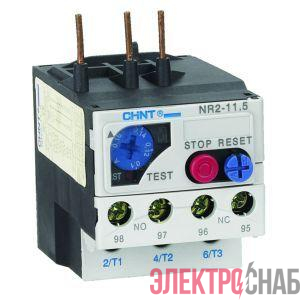 Реле тепловое NR2-11.5 0.1-0.16А CHINT 268152