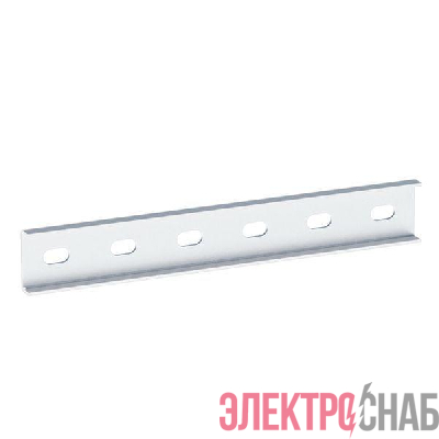 Пластина для лестн. лотка соединительная усилен. H=100мм 2мм EKF cyltp10015-2