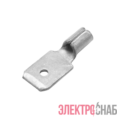 Наконечник без изоляции "вилка" 1.5-2.5кв.мм 6.3х0.8мм (уп.100шт) DKC 2B22