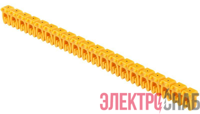 Маркер открытого типа KE 0.75-1.5кв.мм символ "." (уп.200шт) IEK UMK-KE1-14