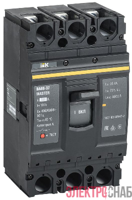 Выключатель автоматический 3п 320А 35кА ВА88-37 MASTER IEK SVA40-3-0320-02