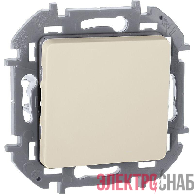 Выключатель 1-кл. Inspiria 10А IP20 250В 10AX механизм сл. кость IEK 673601