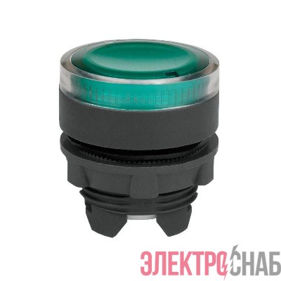 Головка кнопки OptiSignal D22 A5-PL-3 с подсветкой зел. пластик ZB5AW333 КЭАЗ 332306