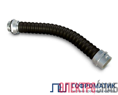 Ввод гибкий К-1086 У2 G1 1/2дюйм -38-49 полимерный ГОФРОМАТИК zeta40116