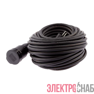 Удлинитель-шнур 1х20м с заземл. 16А IP44 UPx-1e-3х1.5-20m-IP44(KG) КГ 3х1.5 (бухта) Эра Б0050858