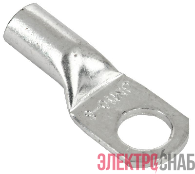 Наконечник медный луженый JGA-10-6 (ТМЛ) (уп.5шт) IEK UNP10-31-O-010-006-05