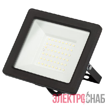 Прожектор светодиодный LPR-042-3-65K-050 50Вт 6500К 4000лм IP65 с встроен. фотореле Эра Б0064410