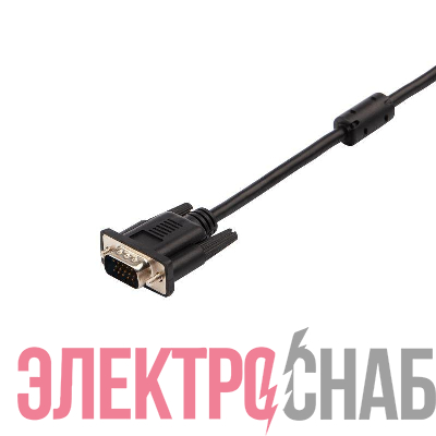 Шнур VGA Plug - VGA Plug 3м с ферритами PROCONNECT 17-5505-6