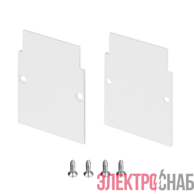 Заглушка MAG-CAP-4560-FDW (WH) металл Arlight 046964