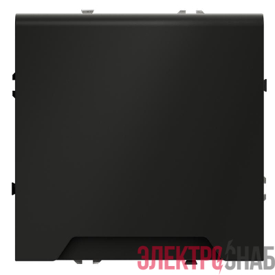 Розетка 1-м СП S70 16А с заземл. защ. шторки + крышка механизм черн. матов. Voltum VLS040308