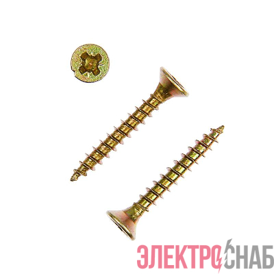 Саморез ШУж 3.5х25 потайная головка (уп.23шт) Tech-Krep/Zitar 102481