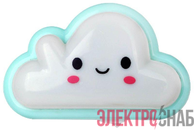 Светильник светодиодный NL-178 "Облако" 220В ночник с выкл. бел. Camelion 12534