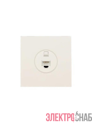 Розетка компьютерная 1-мест. СП ZIMA IP20 слон. кость LEZARD 704-9088-139