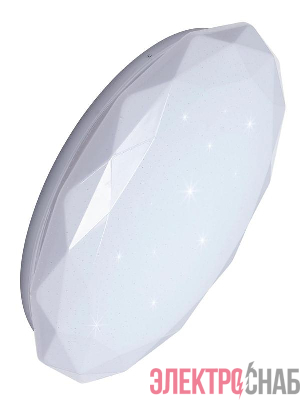 Светильник светодиодный Classic DIAMOND 36Вт 230В 4000К 2340лм 368х65мм настенно-потолочный КОСМОС KCDiam36W_4000