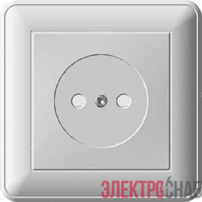 Розетка 1-м СП W59 16А IP20 защ. шторки без заземл. сл. кость SchE RS16-151-28