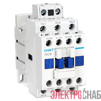 Контактор NC8-18/W 3п 18А кат. 24-60В AC/DC 1НО+1НЗ (R) CHINT 572285