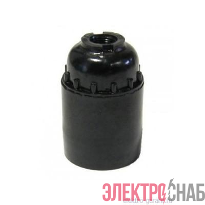Патрон для ламп E27 M10 подвесной карболит. черн. TOKOV ELECTRIC TKE-C05-PKB-27-10