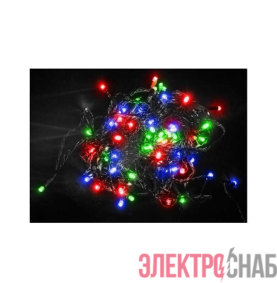 Гирлянда ILD120C-GM 120LED 12м 8 реж. мульти. SHlights 4690601041111