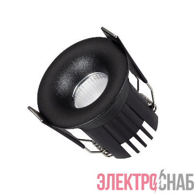 Светильник светодиодный MS-FOGGY-BUILT-R45-5W Warm3000 (BK 36 deg 230В) IP54 металл Arlight 044633