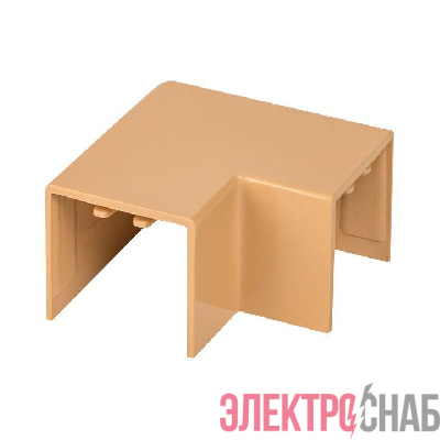 Поворот на 90град. 25х25 под свет. дерево Plast PROxima (уп.4шт) EKF abl-25-25x4