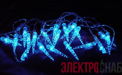 Гирлянда "Нить" ILD020-B 20 LED 2м син. IP20 SHLights 4690601045034