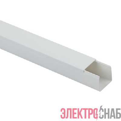 Кабель-канал 25х25 L2000 бел. KK-W-25-25 Эра Б0031134
