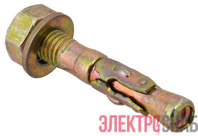 Анкер клиновой усиленный М6х40 IEK CMZ11-AK-06-040