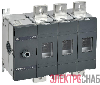 Выключатель-разъединитель ВРК 3п 1000А без рукоятки KARAT IEK KA-VR10-3-1000