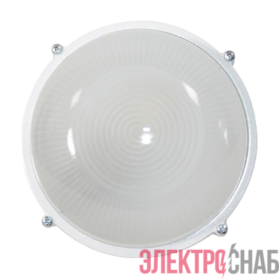 Светильник &quot;Банник&quot; 1301 НПП 03-60-013 1х60Вт E27 IP65 круг малый корпус бел. Элетех 1005500934