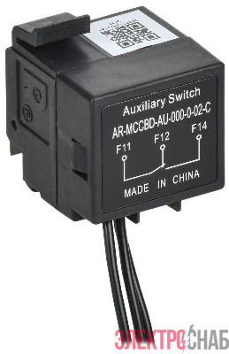 Контакт дополнительный левый MCCB типоразмер A; D 1НО 1НЗ ARMAT IEK AR-MCCBD-AU-000-0-02-C