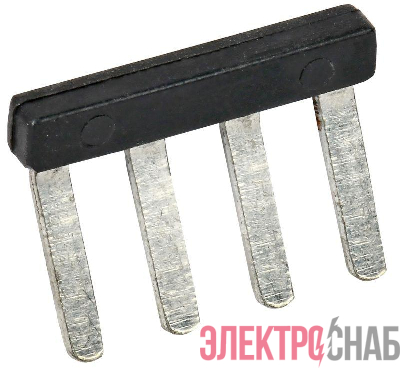 Перемычка гребенчатая для CTS-ML 2.5кв.мм 4PIN IEK YCT13-00-3-K03-002-EC-4P