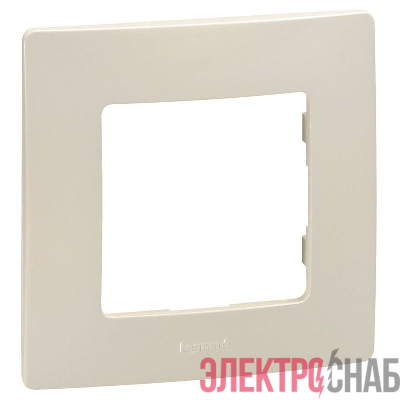 Рамка 1-м СП Etika IP20 сл. кость IEK 672511