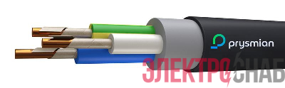 Кабель ВВГнг(А)-FRLS 3х2.5 ОК (N PE) 1кВ (м) РЭК-PRYSMIAN 1703050106