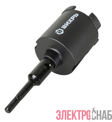 Коронка алмазная по бетону 68мм SDS-Plus Вихрь 73/10/9/9