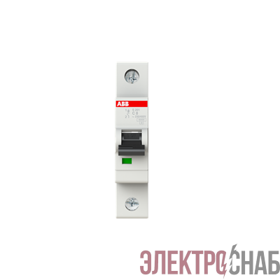 S201 C8  6кА  Автоматический выключатель 1-полюсный ABB 2CDS251001R0084