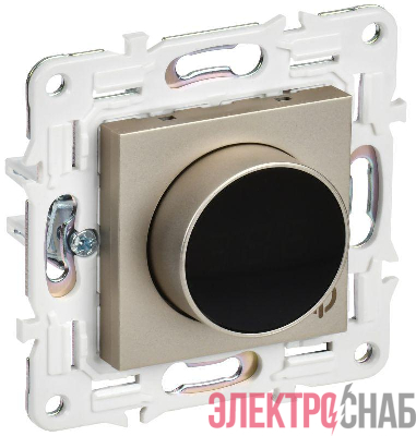 Термостат электронный SKANDY SK-T01Sh с индикацией шампань IEK SK-RT11-K37