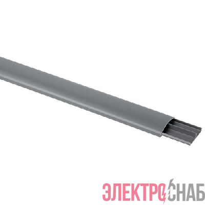Кабель-канал 50х12 L2000 напольный сер. RAL 7046 ЭРА Б0064436