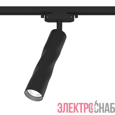Светильник трековый поворотный светодиодный ARTLINE 55х55х200 10Вт 800Лм 4000К 230В алюм. 5.3кв.м черн. Ritter 59705 0