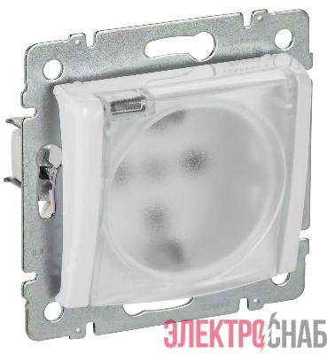 Розетка 1-м СП Valena 16А IP44 2P+E с заземл. механизм бел. (DIY-упак.) IEK 695641