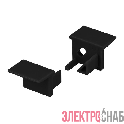 Комплект заглушек SL-BEVEL-H10-F14 BLACK пластик (комплект) Arlight 044089