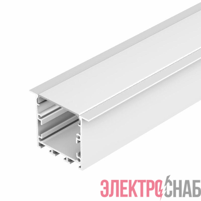 Профиль LINIA49-F-M-2000 WHITE L2000 алюм. Arlight 057032