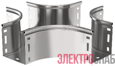 Крестовина плавная тип Г01 ESCA 100х200мм IEK CKR01-0-100-200