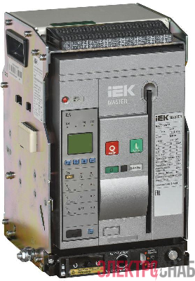 Выключатель автоматический воздушный 3п S 630А 65кА AC ВА77 W3P EA выдвижн. с комплектом аксессуаров MASTER IEK MI-ACB10-3WS-065-0630-ACF