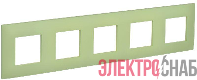 Рамка 5-м SKANDY SK-F05M мятный IEK SK-M52-K06