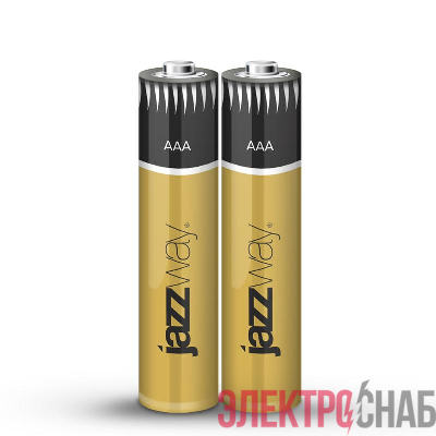 Элемент питания алкалиновый AAA/LR03 1.5В Premium Alkaline BL-2 (блист.2шт) JazzWay 5026865
