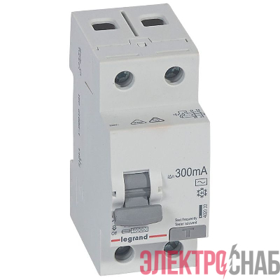 Выключатель дифференциального тока (УЗО) 2п 40А 300мА тип AC RX3 ИЭК Leg 402033