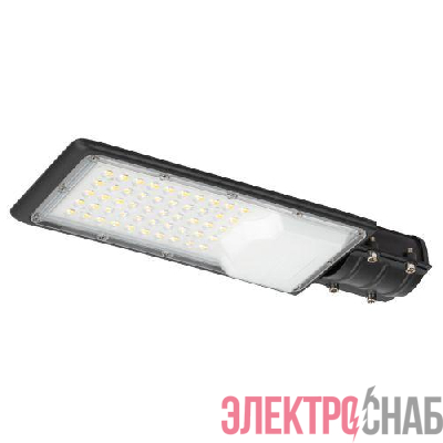 Светильник светодиодный SPP-503-0-30K-050 50Вт 3000К IP65 5000лм КСС:Ш-С уличный консольный (аналог ДКУ) Эра Б0051836