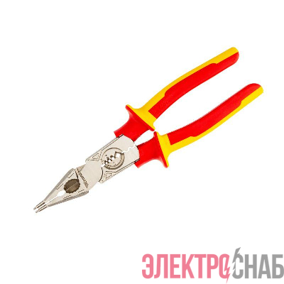 Плоскогубцы многофункциональные диэлектрические 238мм со съемником Kranz KR-12-4657-3
