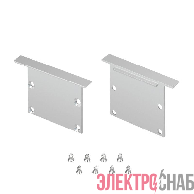 Заглушка LINIA49-F-S глухая металл (комплект) Arlight 041760