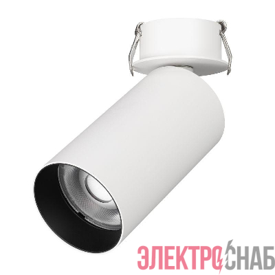 Светильник светодиодный SP-GABI-BUILT-FLAP-R60-12W Day4000 (WH 36 deg 230В) IP40 металл Arlight 049934